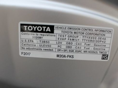Certified 2026 Toyota Corolla SE FWD image 57