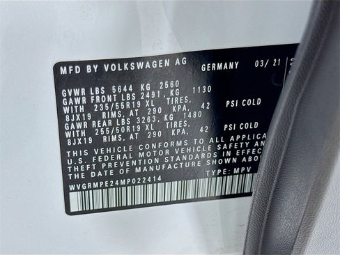 Used 2021 Volkswagen ID.4 Pro w/ ID.4 Protection Package image 44