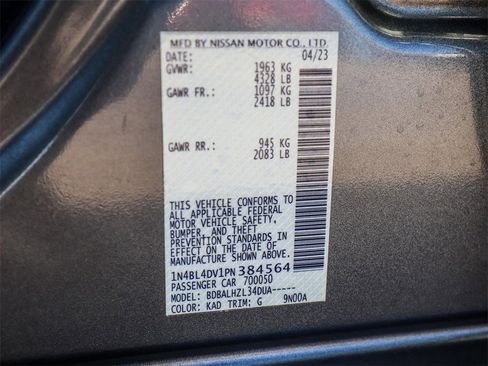 Used 2023 Nissan Altima 2.5 SV image 30