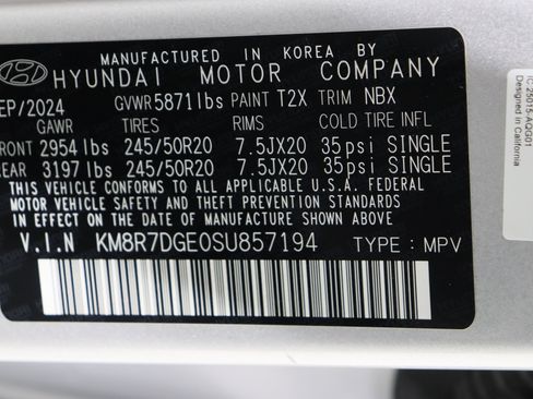 Used 2025 Hyundai Palisade Calligraphy image 47