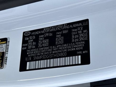 New 2026 Hyundai Santa Fe Limited AWD/4WD image 33