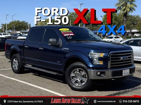 Used 2016 Ford F150 XLT w/ Equipment Group 302A Luxury AWD/4WD image 1