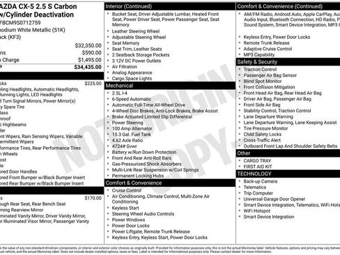 New 2025 MAZDA CX-5 Carbon Edition image 35