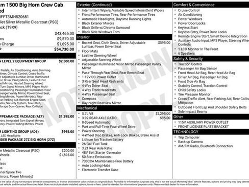 Used 2021 RAM 1500 Big Horn AWD/4WD image 26