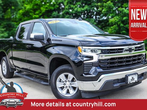 Used 2022 Chevrolet Silverado 1500 LT w/ LPO, Dark Essentials Package RWD image 1