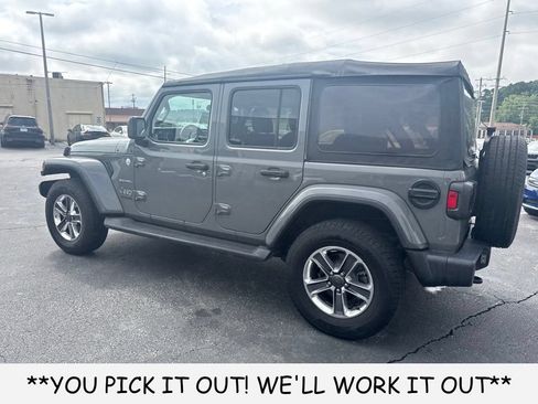 Used 2021 Jeep Wrangler Unlimited Sahara AWD/4WD image 10