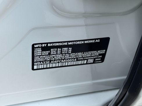 Used 2023 BMW 760i xDrive AWD/4WD image 57