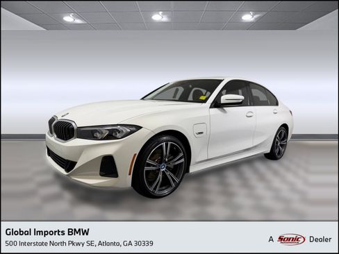 Certified 2023 BMW 330e w/ Driving Assistance Package RWD image 1
