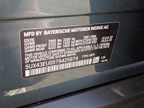 New 2026 BMW X5 xDrive50e AWD/4WD image 19
