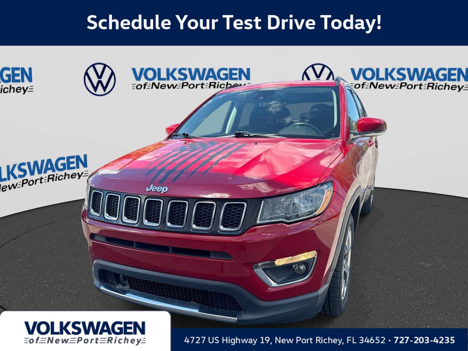 Used 2021 Jeep Compass Limited FWD image 1