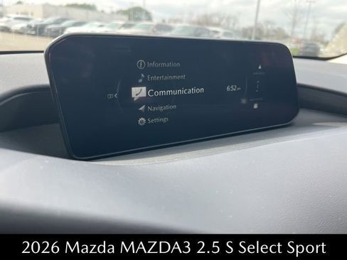 New 2026 MAZDA MAZDA3 s Sport image 15