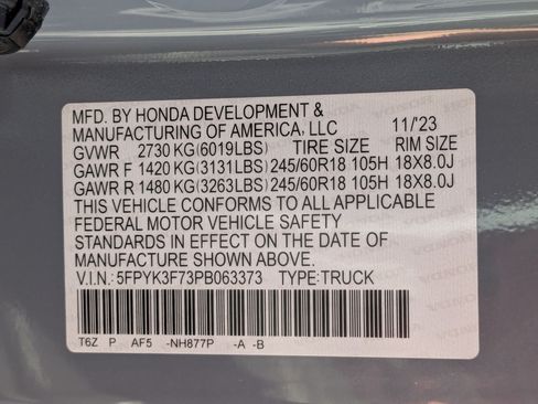 Used 2023 Honda Ridgeline RTL-E image 35