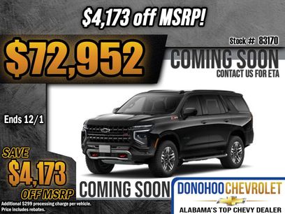 New 2026 Chevrolet Tahoe Z71