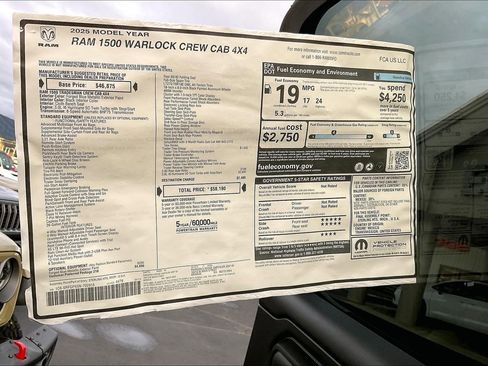 New 2025 RAM 1500 Classic Warlock image 13