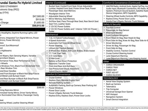 New 2026 Hyundai Santa Fe Limited image 30