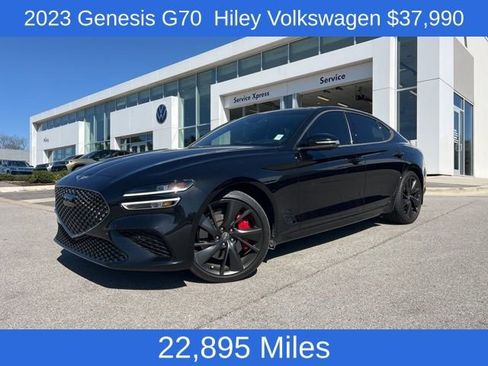 Used 2023 Genesis G70 3.3T w/ Sport Prestige Package image 1