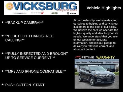 Used 2019 Jeep Cherokee Latitude Plus image 7