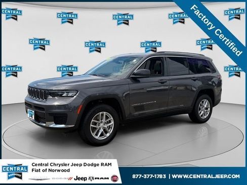 Used 2022 Jeep Grand Cherokee L Laredo w/ Luxury Tech Group I AWD/4WD image 1