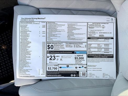 New 2026 BMW X7 xDrive40i w/ M Sport Package image 18