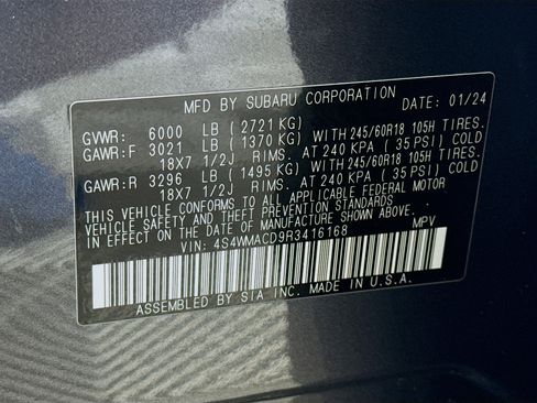 Used 2024 Subaru Ascent Premium w/ Convenience Package image 40