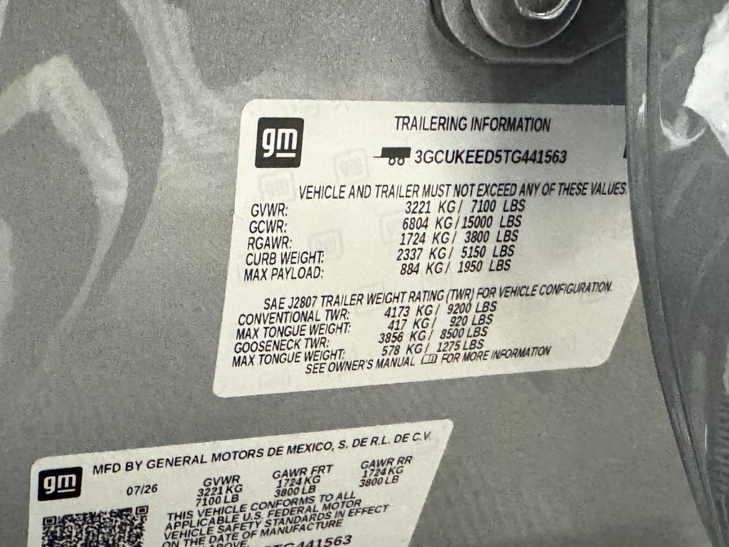 New 2026 Chevrolet Silverado 1500 RST AWD/4WD image 8