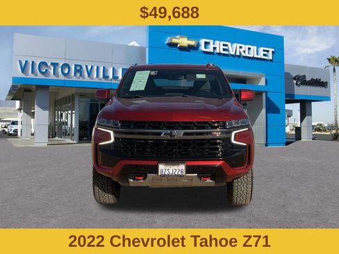 Certified 2022 Chevrolet Tahoe Z71 w/ Max Trailering Package image 2