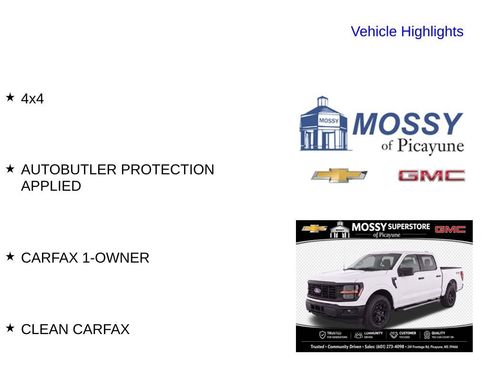 Used 2024 Ford F150 STX w/ Equipment Group 201A FX4 AWD/4WD image 11