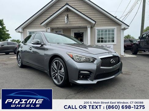 Used 2014 INFINITI Q50 AWD w/ Deluxe Touring Package image 1
