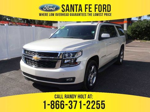 Used 2015 Chevrolet Suburban LT w/ Luxury Package RWD image 1