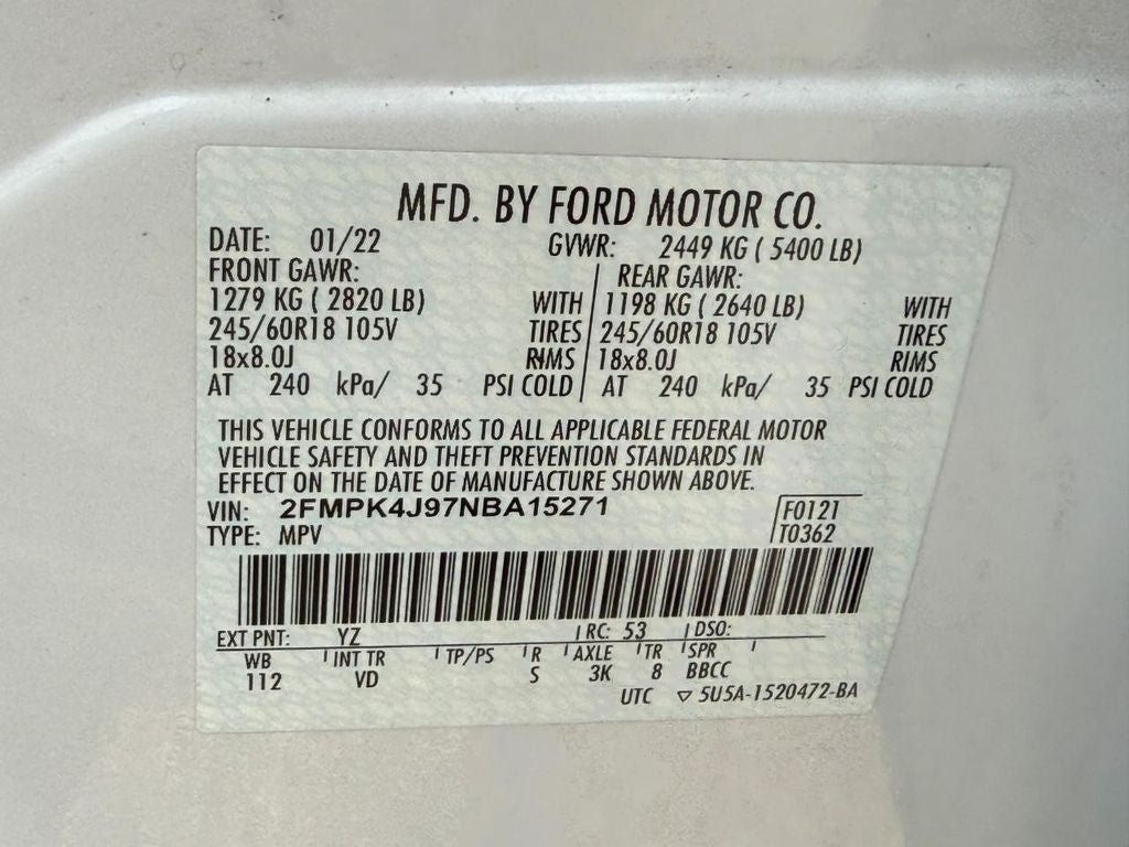 Used 2022 Ford Edge SEL w/ Convenience Package AWD/4WD image 26