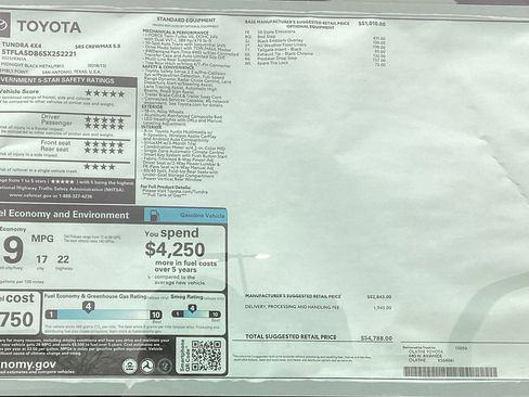 New 2025 Toyota Tundra SR5 image 15