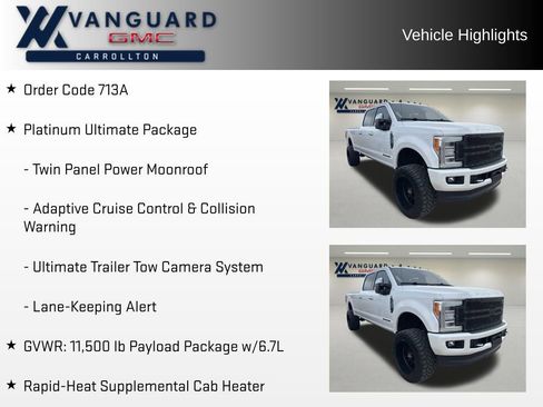 Used 2019 Ford F350 Platinum w/ Platinum Ultimate Package image 8