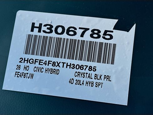 New 2026 Honda Civic Sport image 25