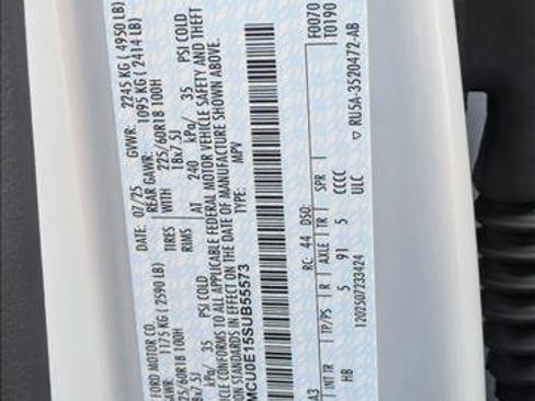 New 2025 Ford Escape SE image 18