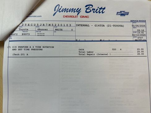 Used 2021 Toyota 4Runner Nightshade image 20