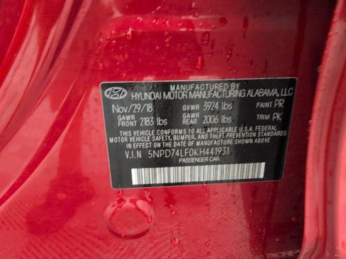 Used 2019 Hyundai Elantra SE FWD image 31