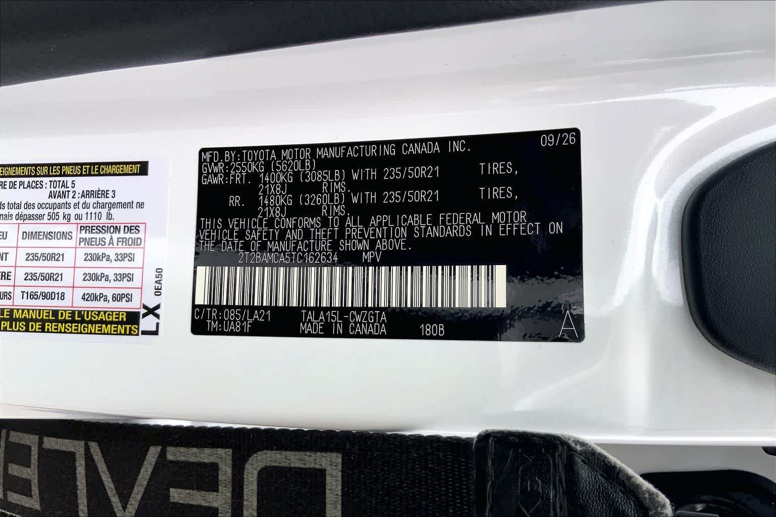 New 2026 Lexus RX 350 AWD w/ Convenience Package image 23