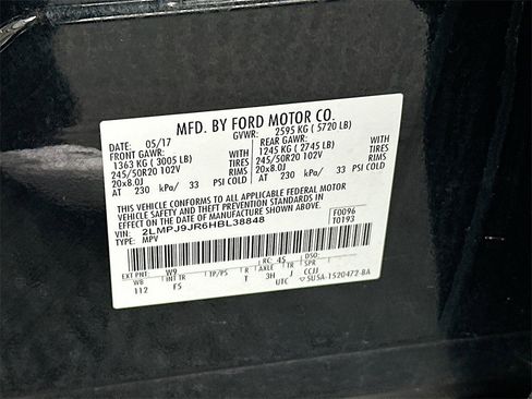 Used 2017 Lincoln MKX Black Label w/ Lincoln MKX Climate Package image 27