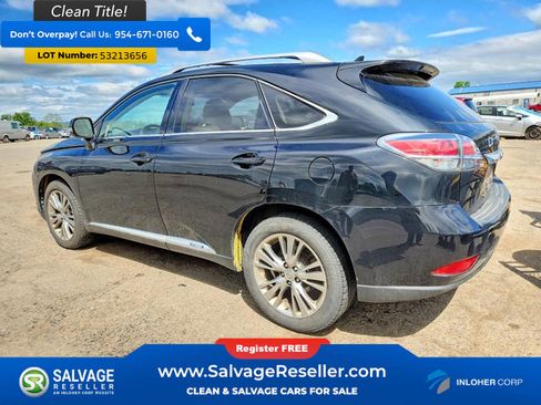 Used 2013 Lexus RX 450h AWD w/ Navigation Pkg image 3