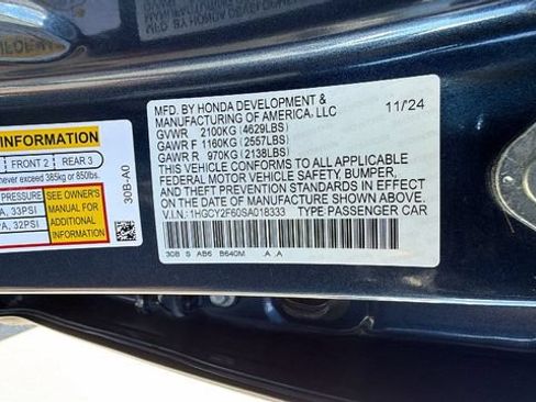 Used 2025 Honda Accord EX-L image 33