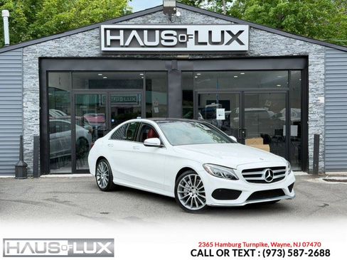 Used 2016 Mercedes-Benz C 300 4MATIC Sedan w/ Interior Package image 1