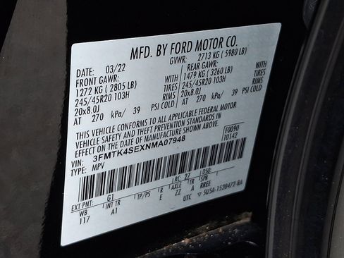 Certified 2022 Ford Mustang Mach-E GT image 27