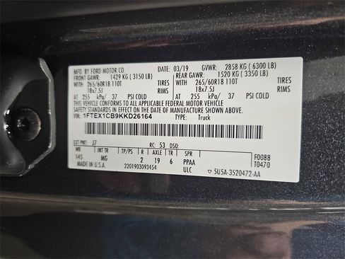 Used 2019 Ford F150 XLT w/ Equipment Group 301A Mid image 32