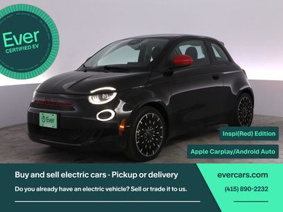 Used 2024 FIAT 500 e (RED)