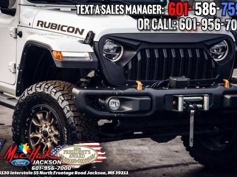 Used 2021 Jeep Wrangler Unlimited Rubicon w/ Trailer Tow Package image 3