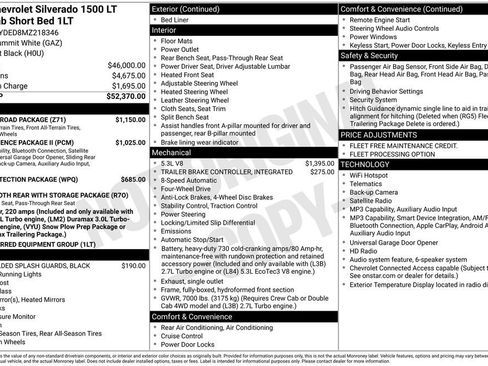 Used 2021 Chevrolet Silverado 1500 LT w/ Z71 Off-Road Package AWD/4WD image 31