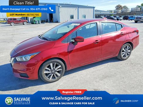 Used 2021 Nissan Versa SV FWD image 1
