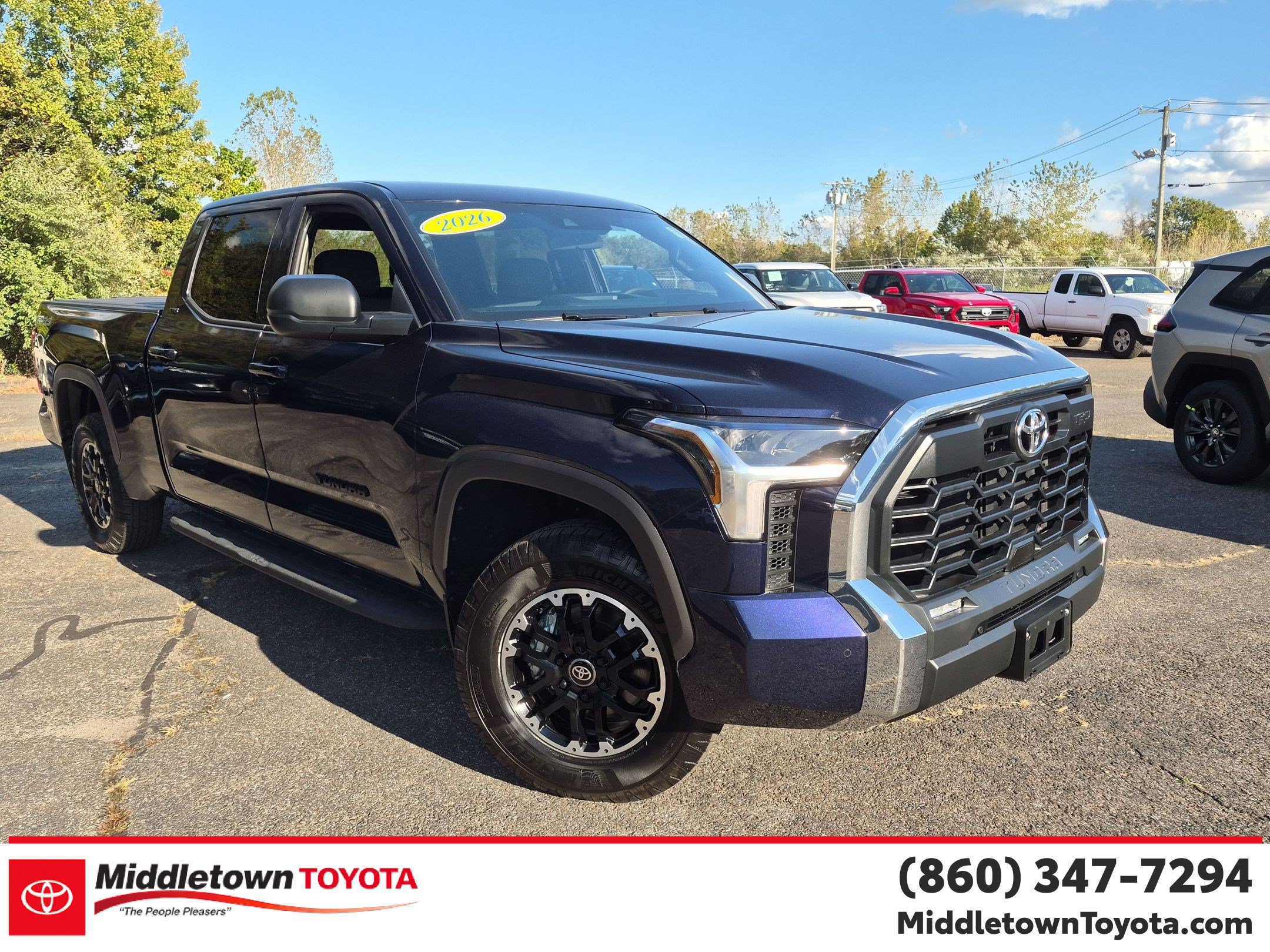 Certified 2026 Toyota Tundra SR5 w/ TRD Off-Road Package AWD/4WD image 1