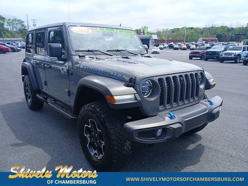 Certified 2022 Jeep Wrangler Unlimited Rubicon 4xe w/ Cold Weather Group AWD/4WD image 7