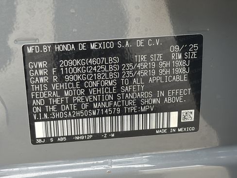 Certified 2025 Acura ADX A-Spec AWD/4WD image 34